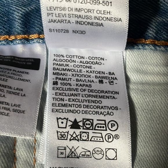 Levis 505 Straight Jeans Men’s Size 32 x 32 - Picture 9 of 9